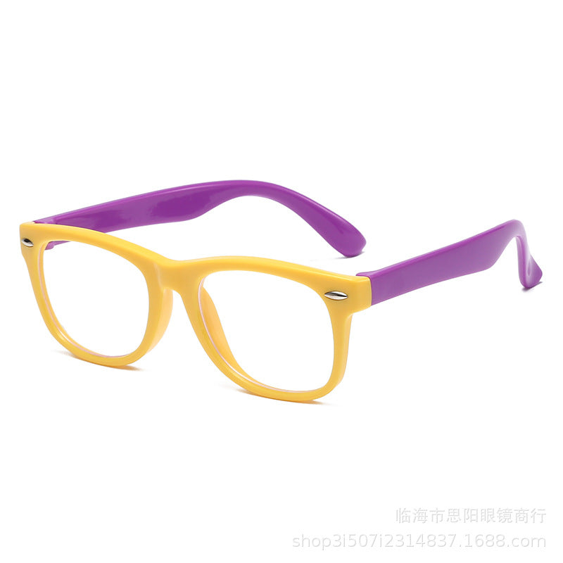 子供用ブルーライトカットシリコンメガネ
