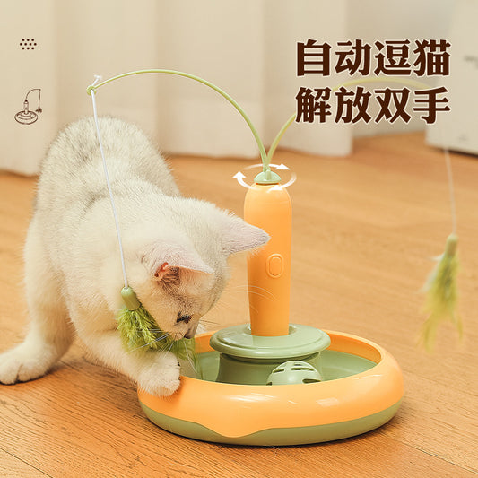 🐱 インタラクティブな電動猫用おもちゃ