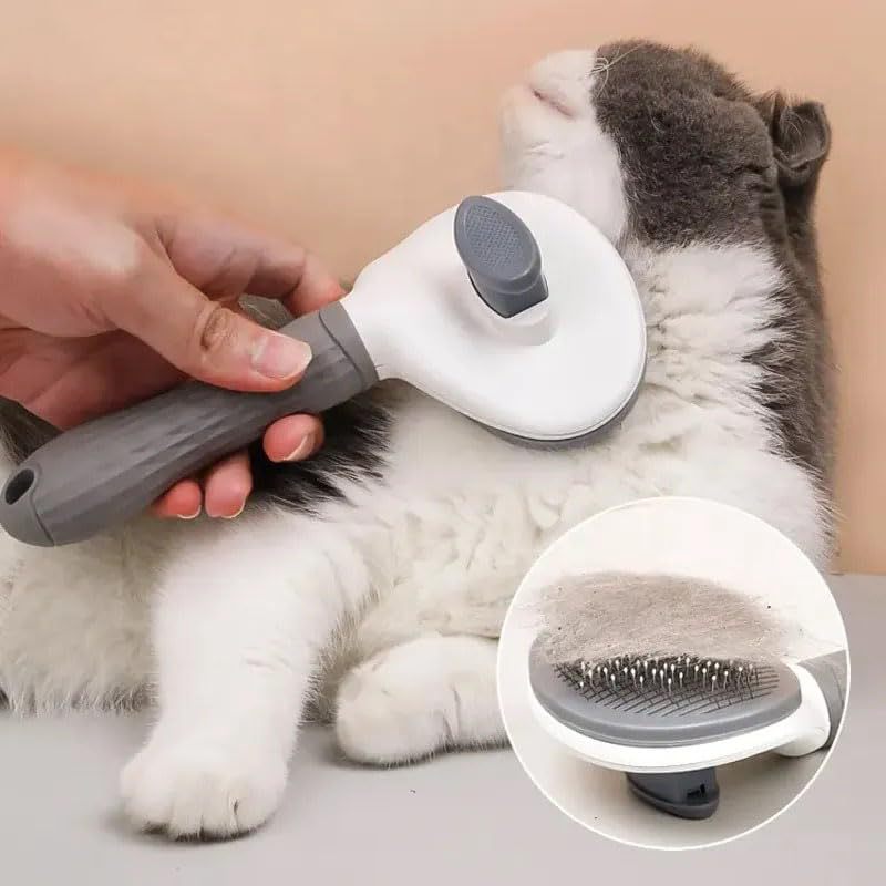 🐾 ステンレス製ペット用毛取りコーム