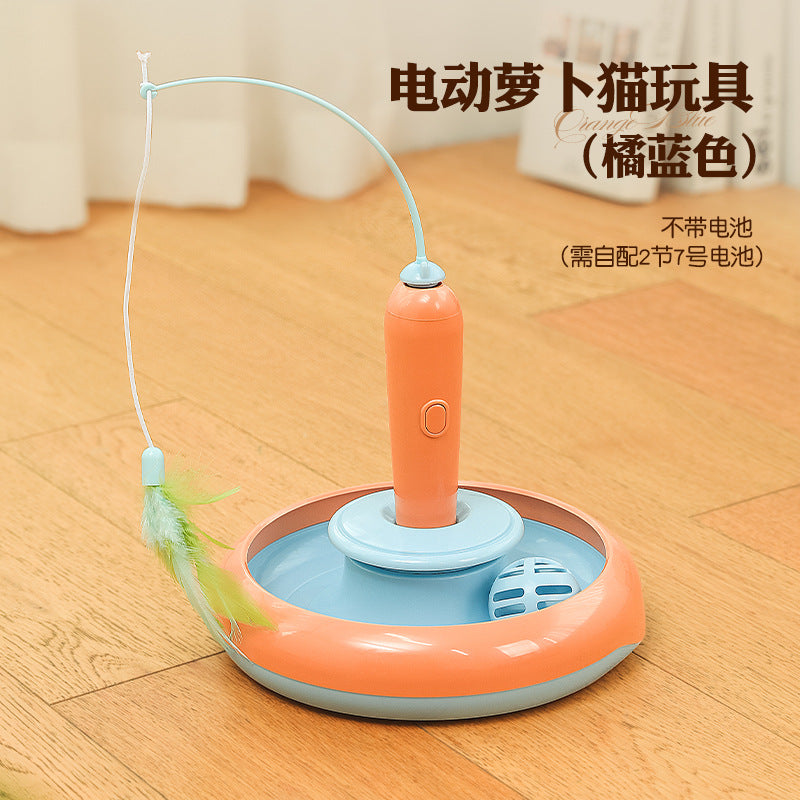 🐱 インタラクティブな電動猫用おもちゃ