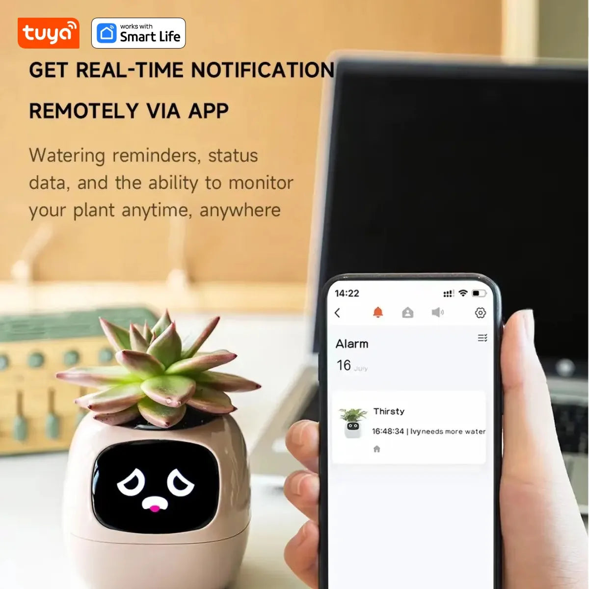 Tuya Ivy スマートプランター、49 種類以上の表情で無限の楽しみ