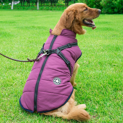 ウェイホン・ベイヤー 大型犬用 防水コットン ドッグコート