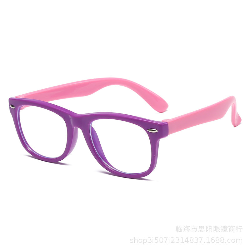 子供用ブルーライトカットシリコンメガネ