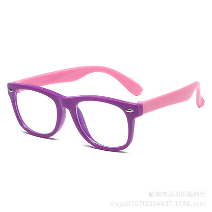 子供用ブルーライトカットシリコンメガネ