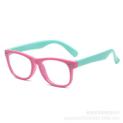 子供用ブルーライトカットシリコンメガネ