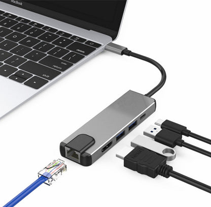 💼プロ仕様 Type-C ドッキングステーション5in1 — ワークスペースをスマートに革命！