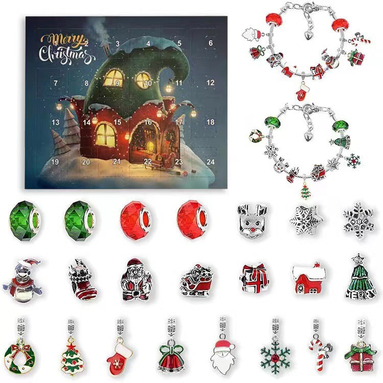 クリスマスサプライズボックス - ディズニーチャーム付きブレスレット（限定版）