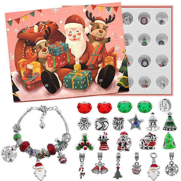 クリスマスサプライズボックス - ディズニーチャーム付きブレスレット（限定版）