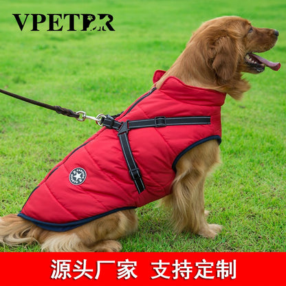 ウェイホン・ベイヤー 大型犬用 防水コットン ドッグコート