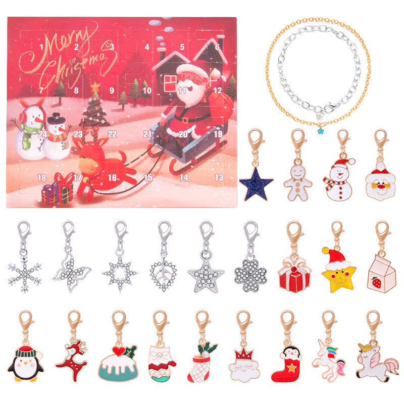 クリスマスサプライズボックス - ディズニーチャーム付きブレスレット（限定版）