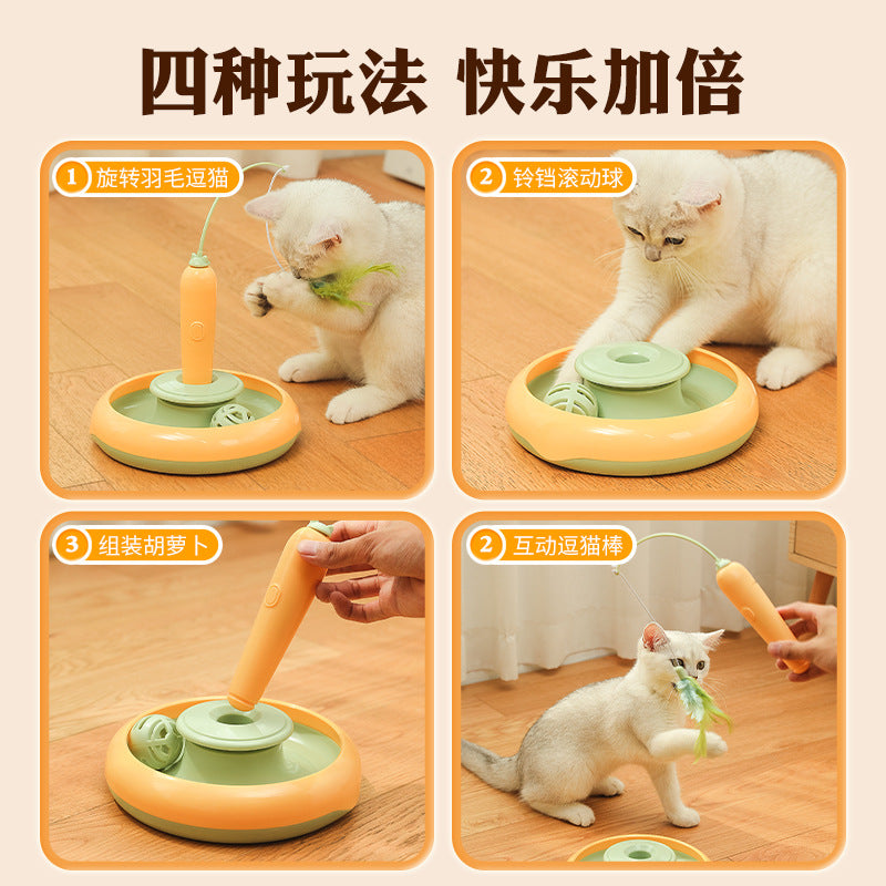 🐱 インタラクティブな電動猫用おもちゃ